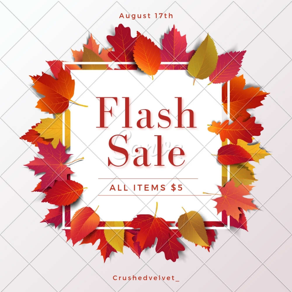 FLASH SALE ALL ITEMS $5